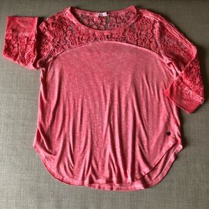 Rosa Chá lace top
